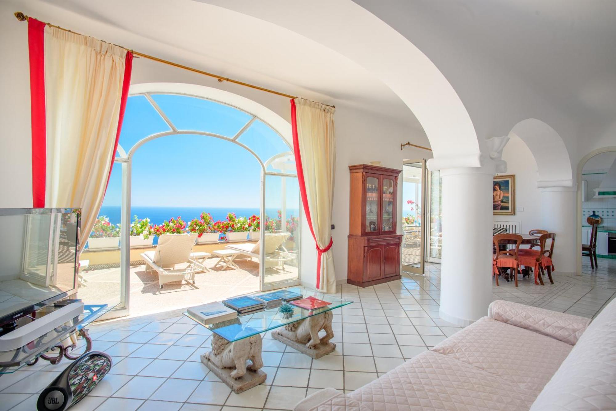 Villa Cristina -No Steps-Amalfi Coast Views -Hot Tube Praiano Exterior photo