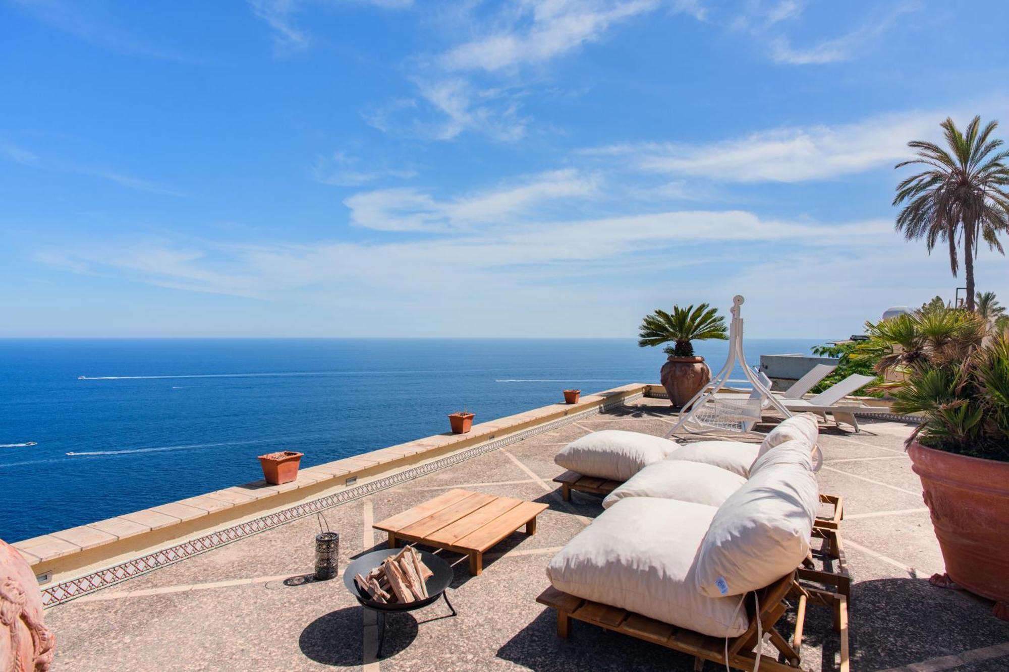 Villa Cristina -No Steps-Amalfi Coast Views -Hot Tube Praiano Exterior photo