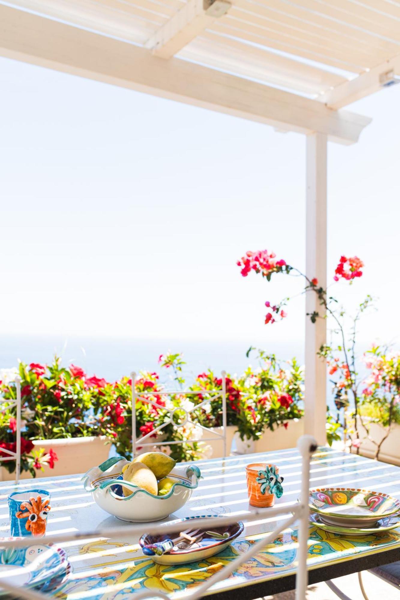 Villa Cristina -No Steps-Amalfi Coast Views -Hot Tube Praiano Exterior photo